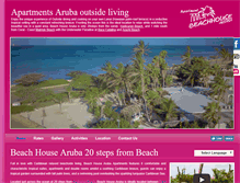 Tablet Screenshot of beachhousearuba.com